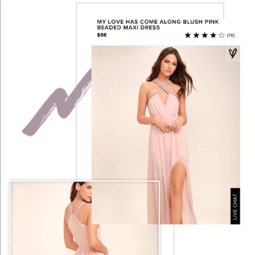 Lulus formal dress